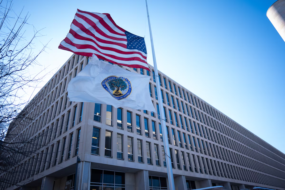 The Education Department headquarters in Washington on Jan. 15.