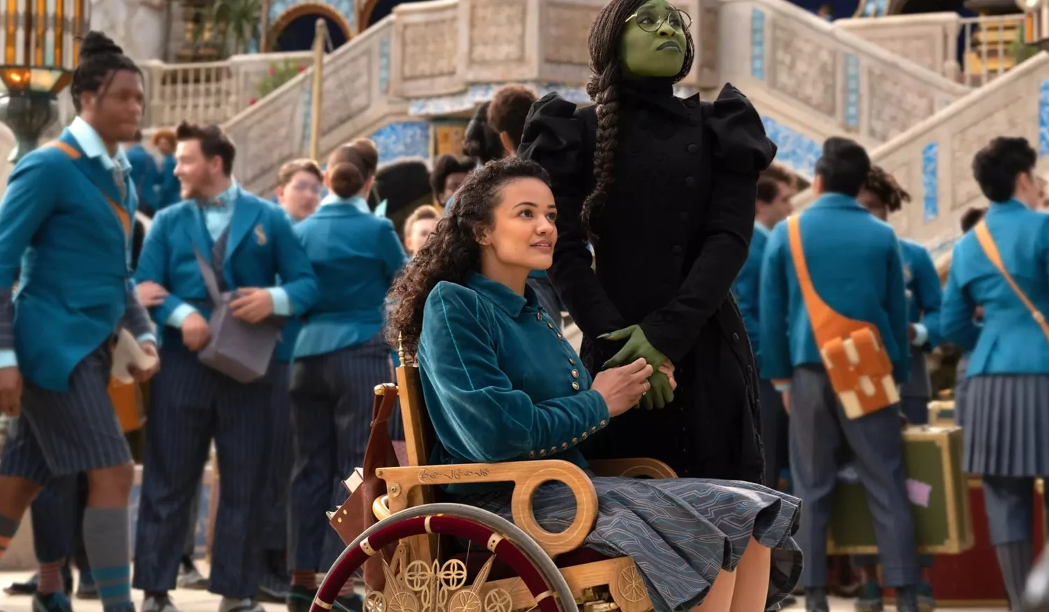 Marissa Bode as Nessarose in Wicked.